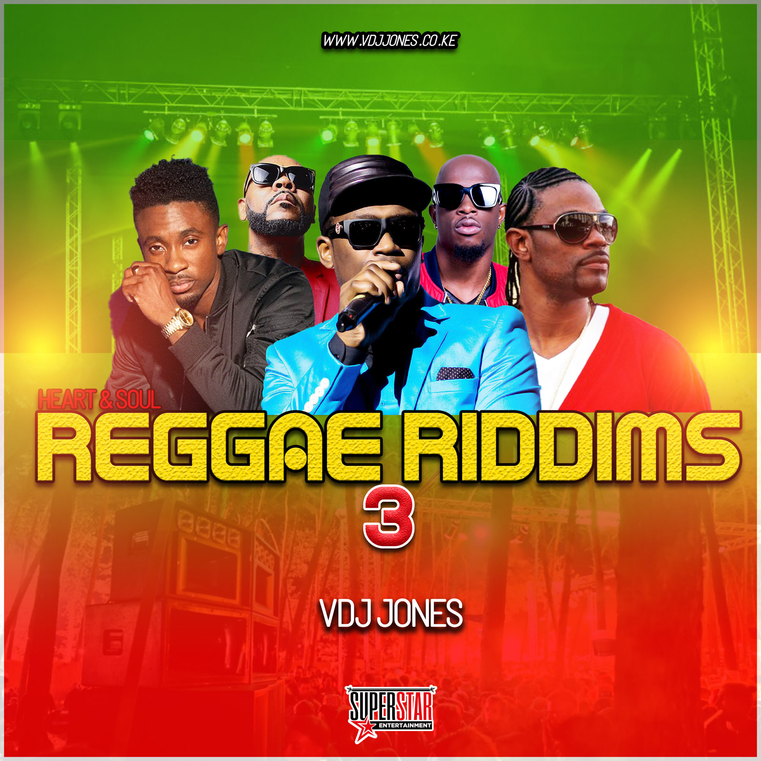 VDJ Jones – Reggae Riddims 3 (Heart & Soul) – Vdj Jones